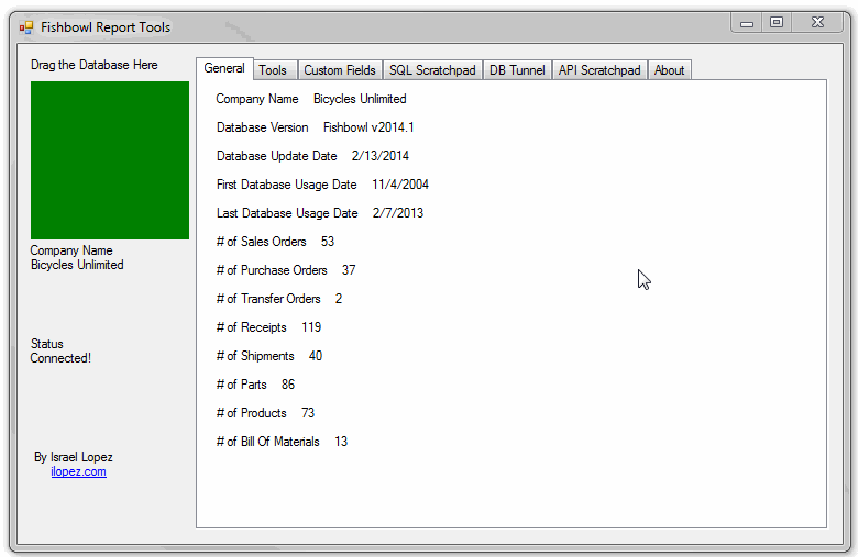 API Scratchpad Tab